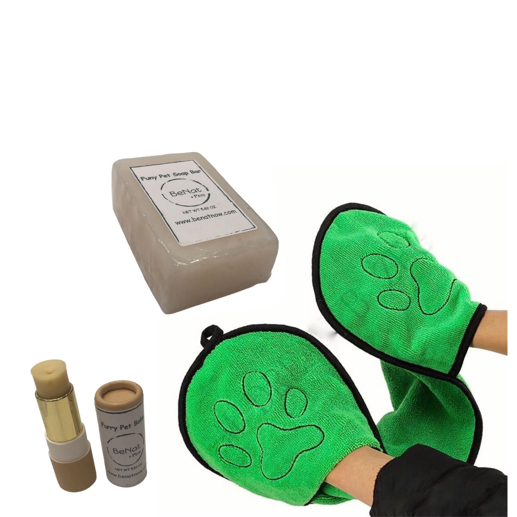 BeNat Pets. 3-Pack Pet Grooming Bundle. - Image 2