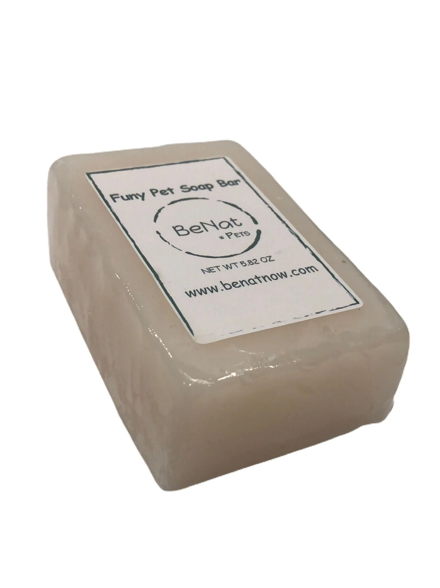 BeNat Pets. All-Natural Furry Pet Soap Bar. 5.8 oz. - Image 2