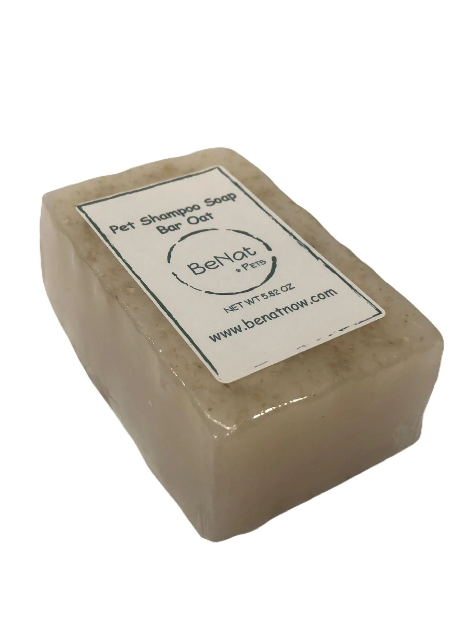 BeNat Pets. All-Natural Pet Shampoo Bar. Oat. 5.8 oz. - Image 2