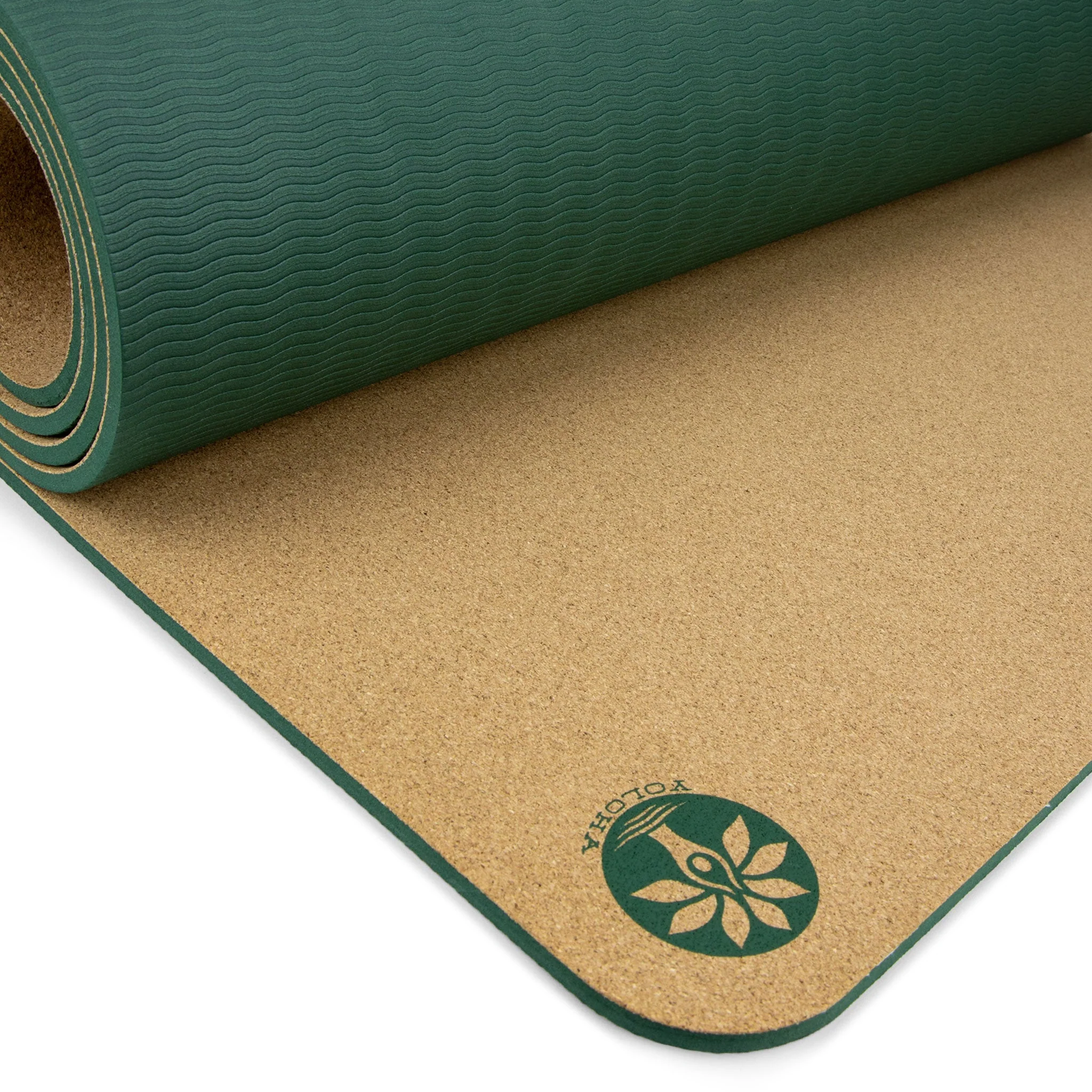 Blossom Aura Cork Yoga Mat - Image 2