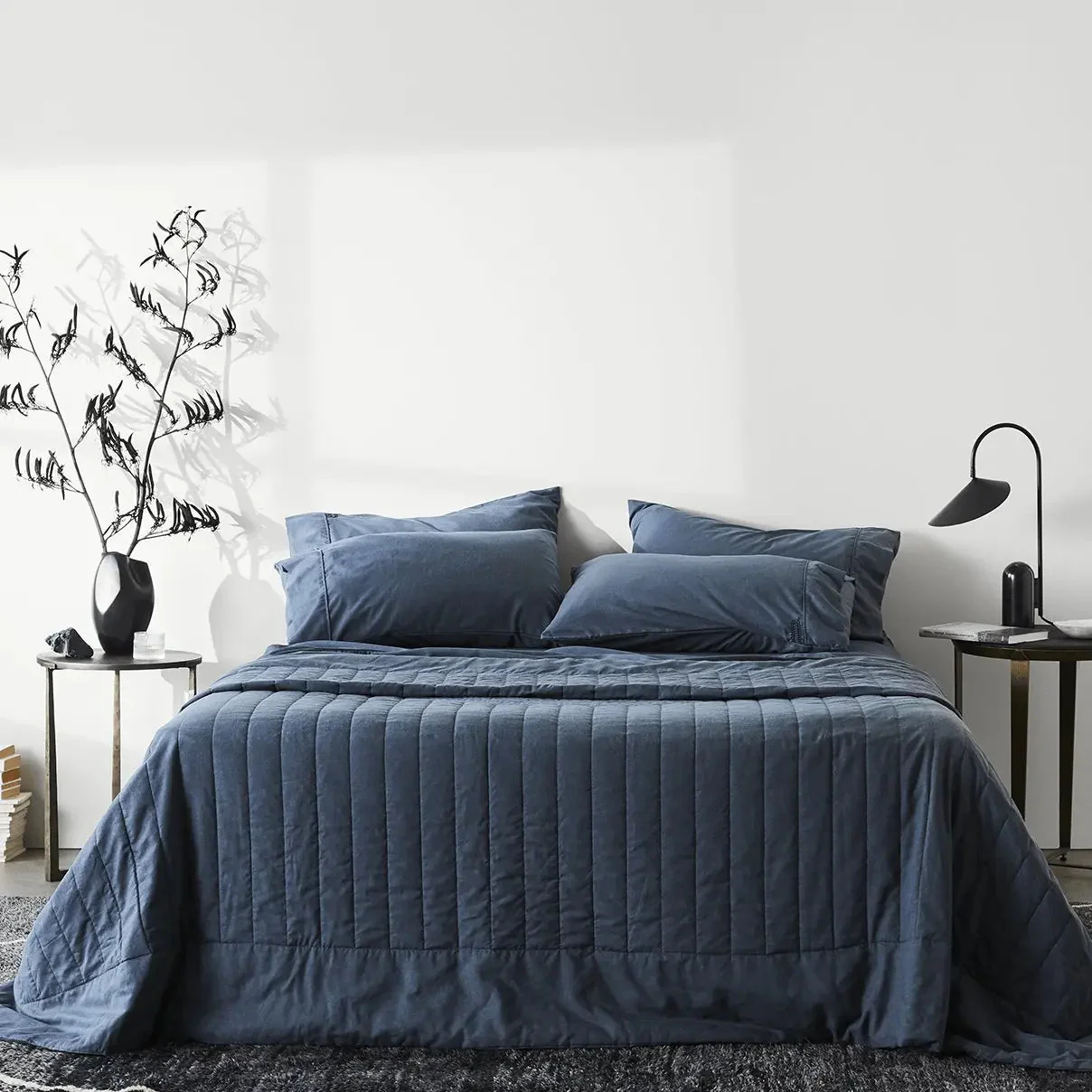 CleanBamboo Hemp⢠Linen+ Quilted Coverlet - Image 6