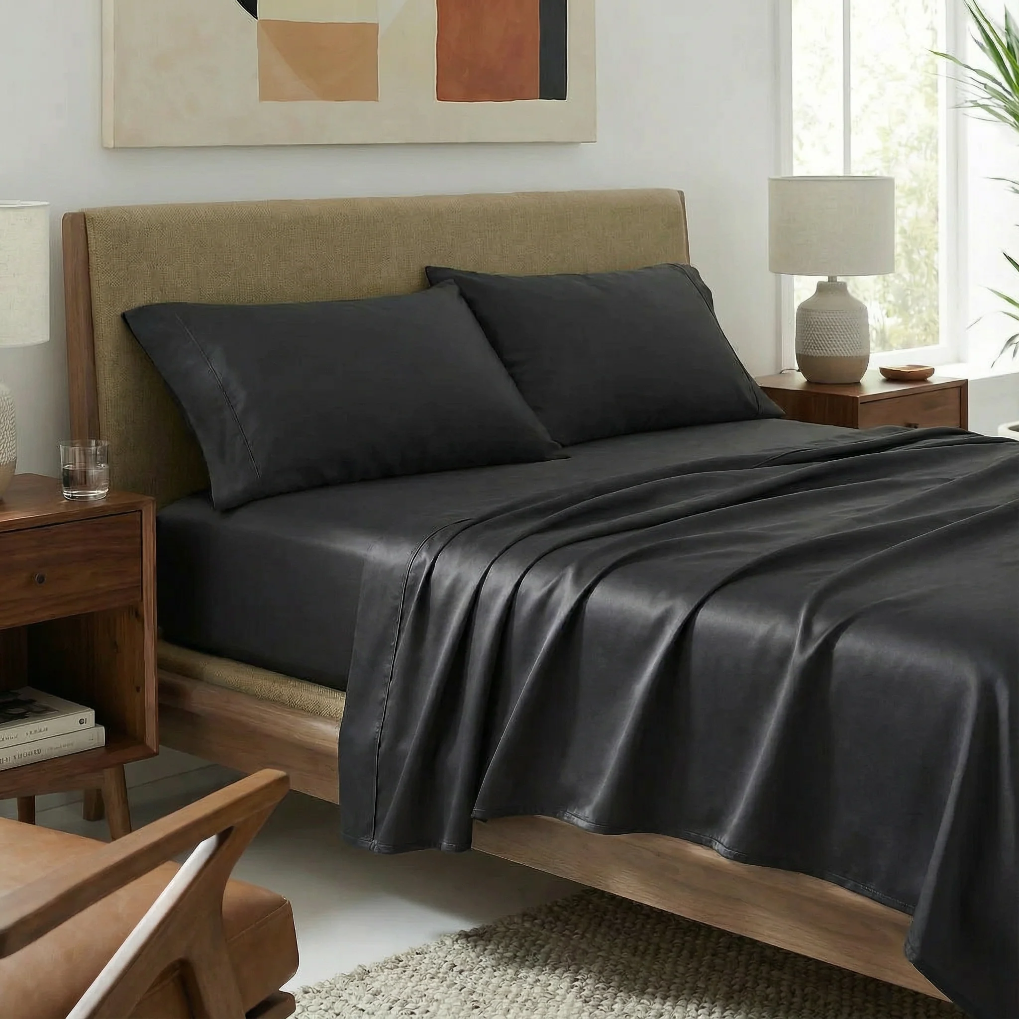 Luxe CleanBamboo® Sateen+ Sheet Set - Image 13