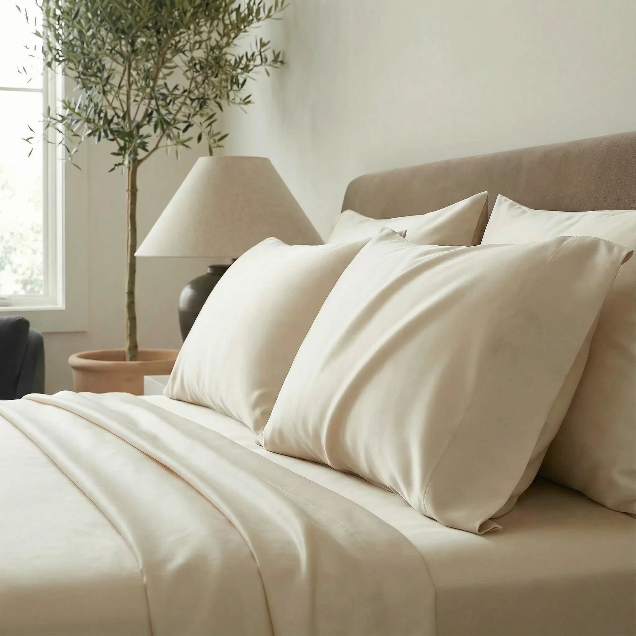 Luxe CleanBamboo® Sateen+ Sheet Set - Image 4