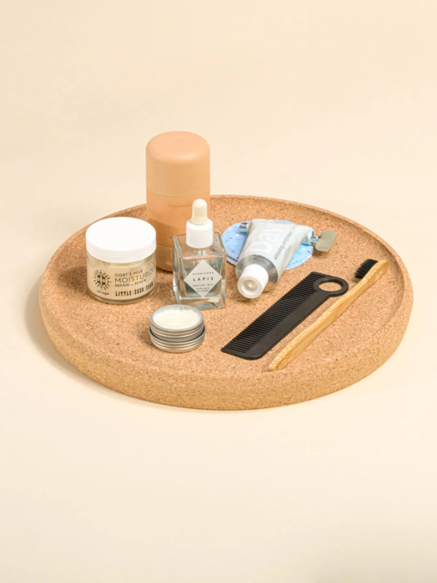 Minimalistic Cork Tray (Round)