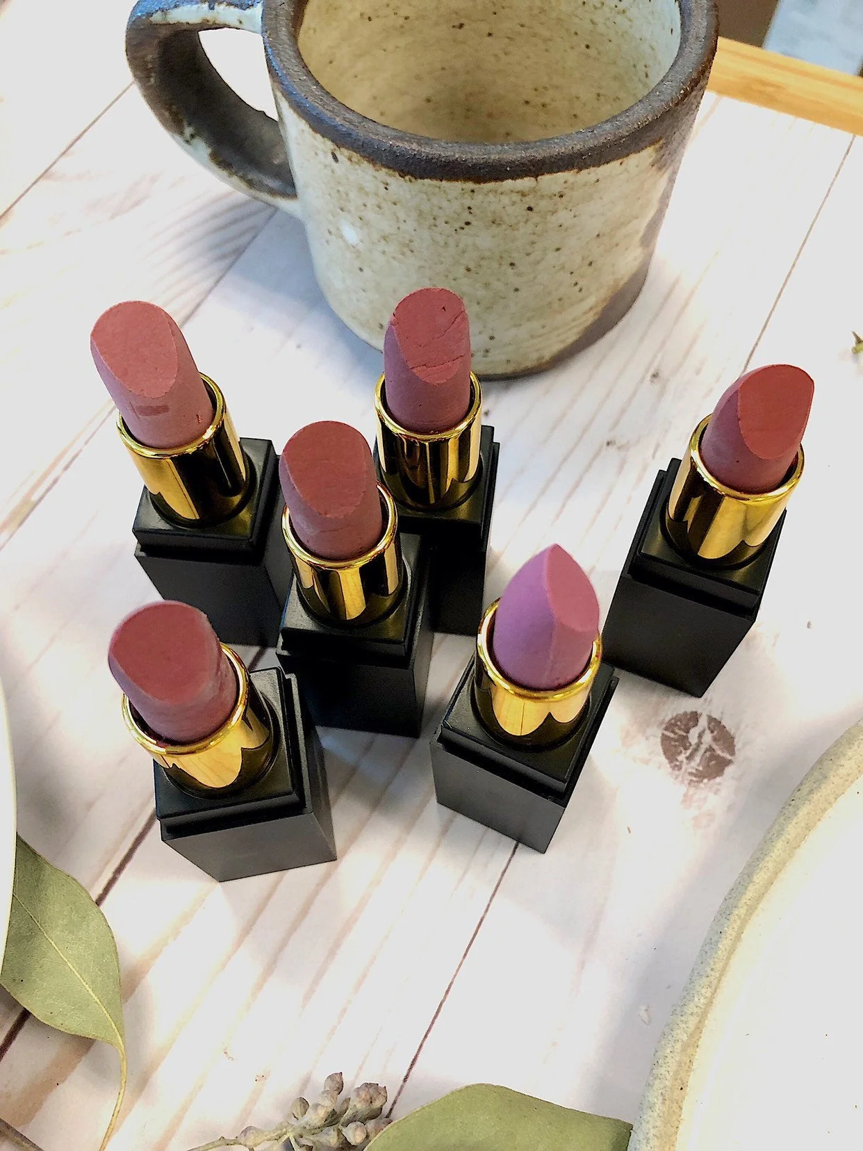Organic Lipstick / Mineral Lipstick / Organic Makeup / Butter Me Up Organics - Image 2