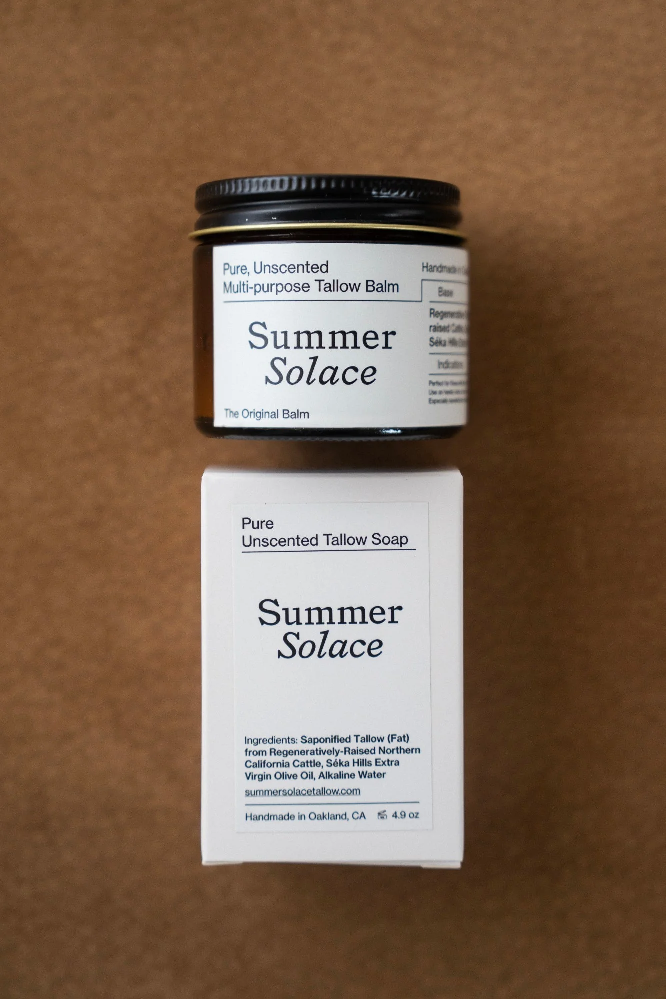 Pure Unscented ā Slow Body CareĀ® Set with Regenerative TallowĀ® - Image 3