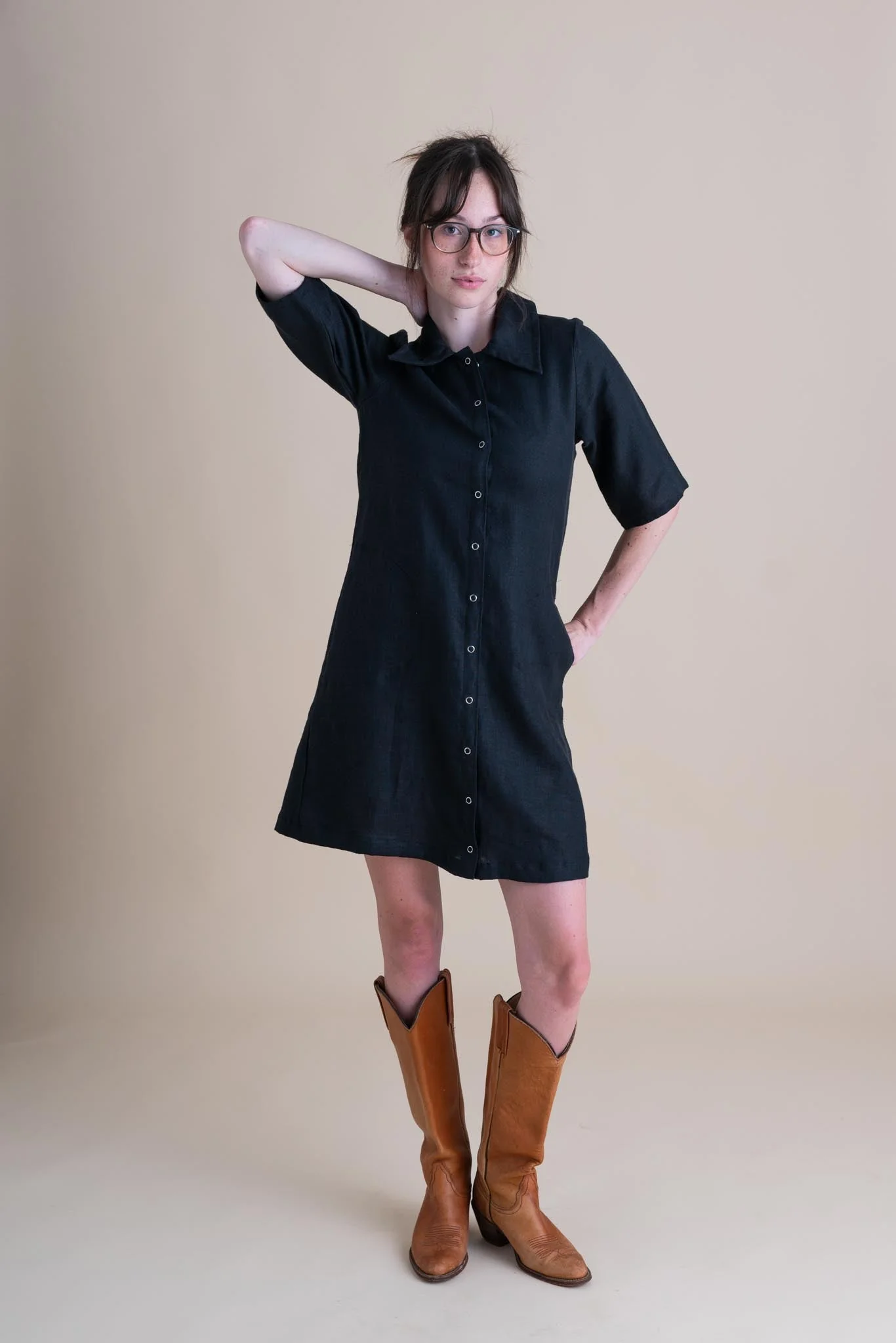Revolution Dress in Black
